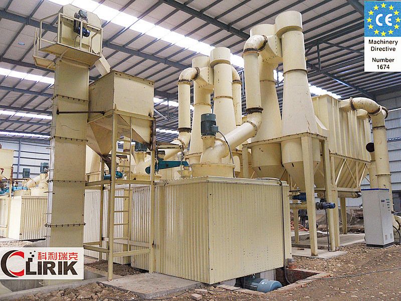 Calcite powder production line