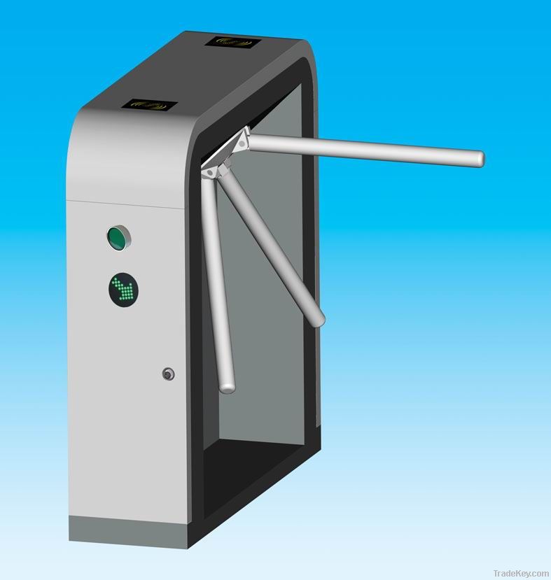 CE approved bi-directional LED automatic Tripod turnstile