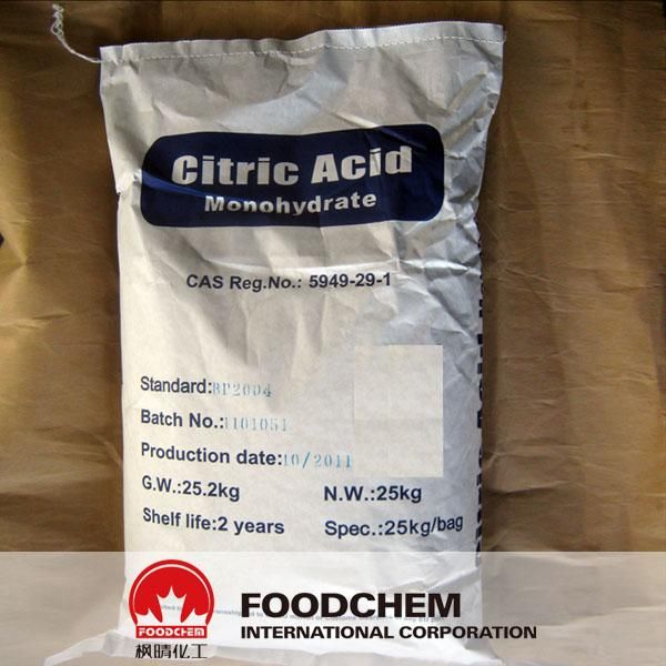 Citric Acid Monohydrate Powder