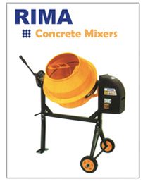 Concrete mixers 180L 160L 125L 95L 75L