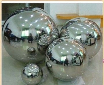 large hollow stainless steel sphere