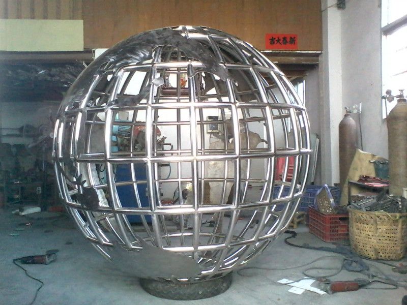 Stainless Steel Garden Gazing Ball
