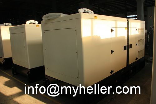 Silent diesel generator sets