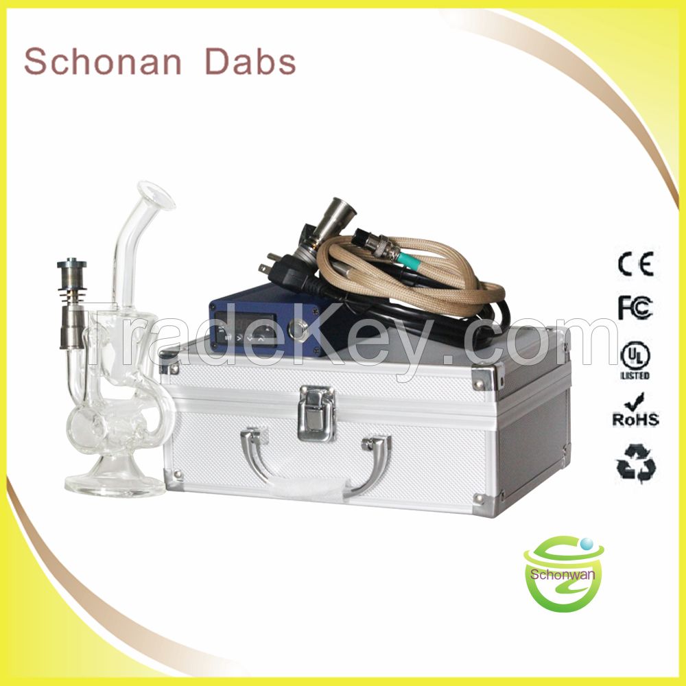 electric dab nail heater, Dabber Glass, Electronic Dabber 18mm coil style heater with the PID TC 
