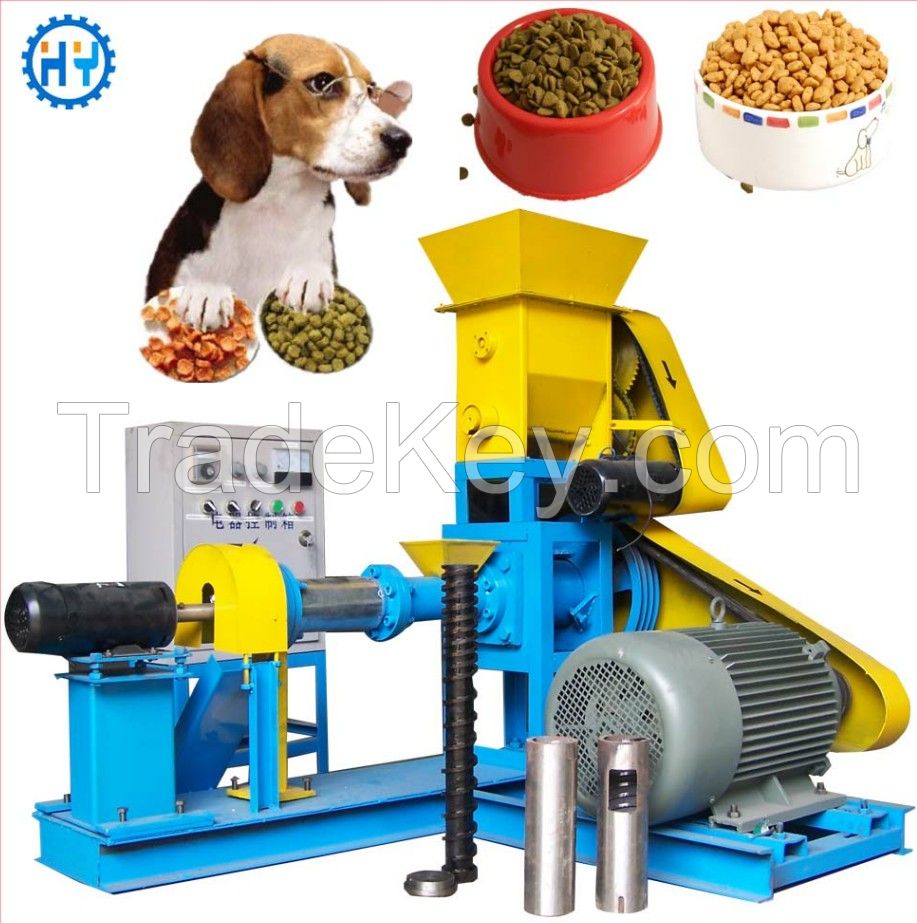 Factory offer Floating fish pet feed pellet machine