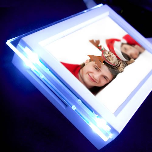 LED DIY Photo frame all in one Memory Card Reader