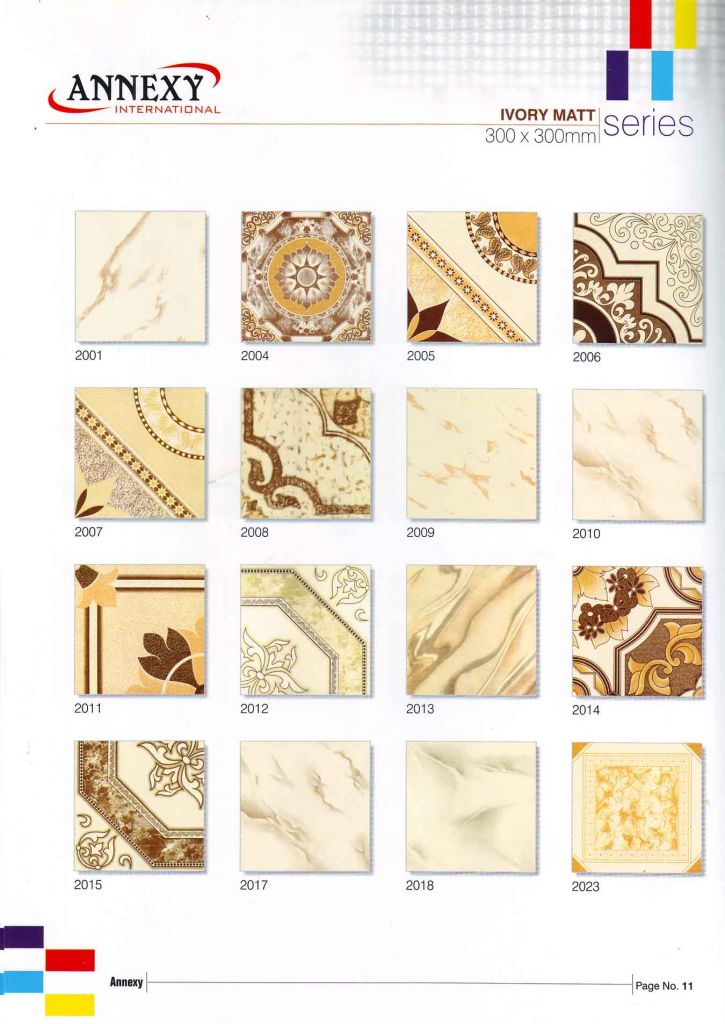 CERAMIC GLAZED FLOOR TILES