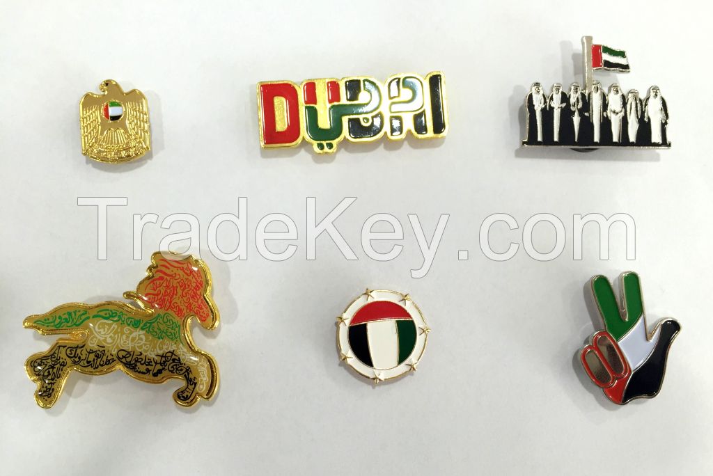 UAE National day Gifts 2015 - Scarf, Cap, Bandana, T-shirt, satin scarf, UAE Flag, head scarf, Window Flag, Table Flag, Epoxy Metal badge with magnet