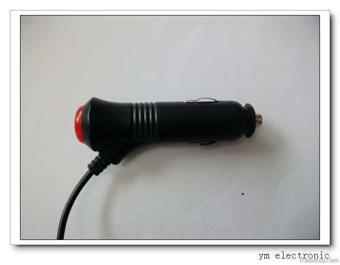 Car Charger With Red Switch