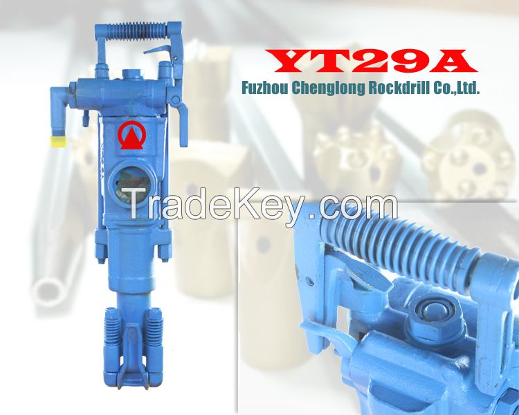 YT29A pneumatic air leg rock drill