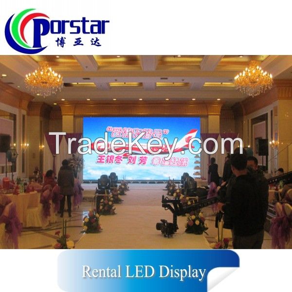 2014 New images P3.91mm indoor rental led displays led video wall tv board for rental led display
