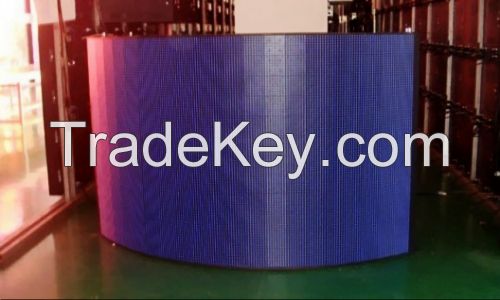 hot selling 360degree circle led display screen led display for outdoor advertising show 