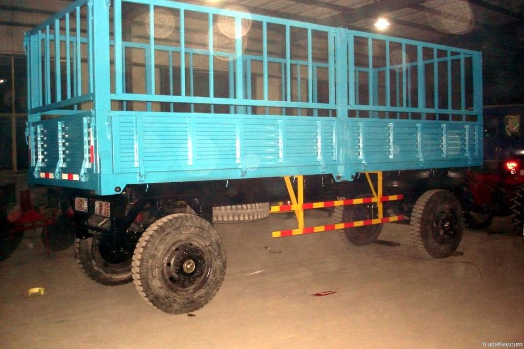 6 tons hydraulic tipping trailer