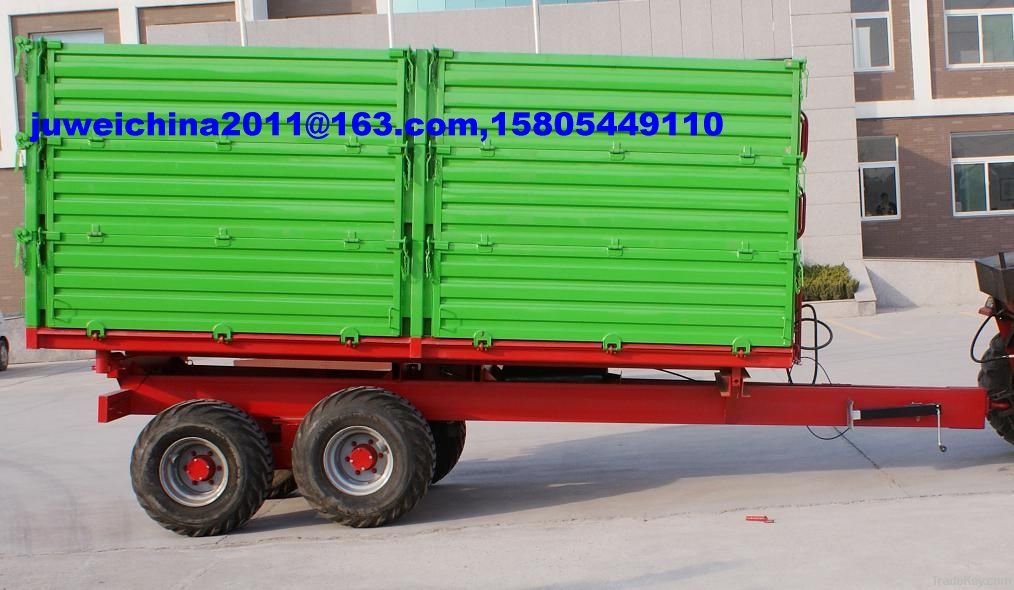 10 tons tipping trailer/3 way tipping trailer