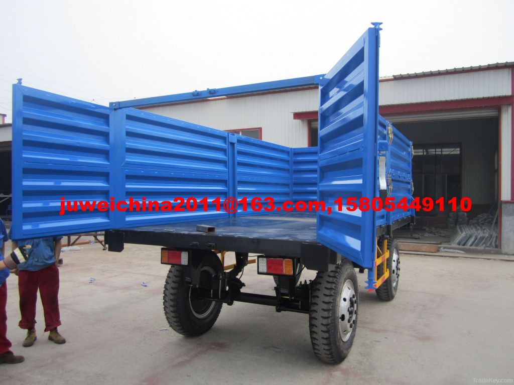 8tons side tipping trailer