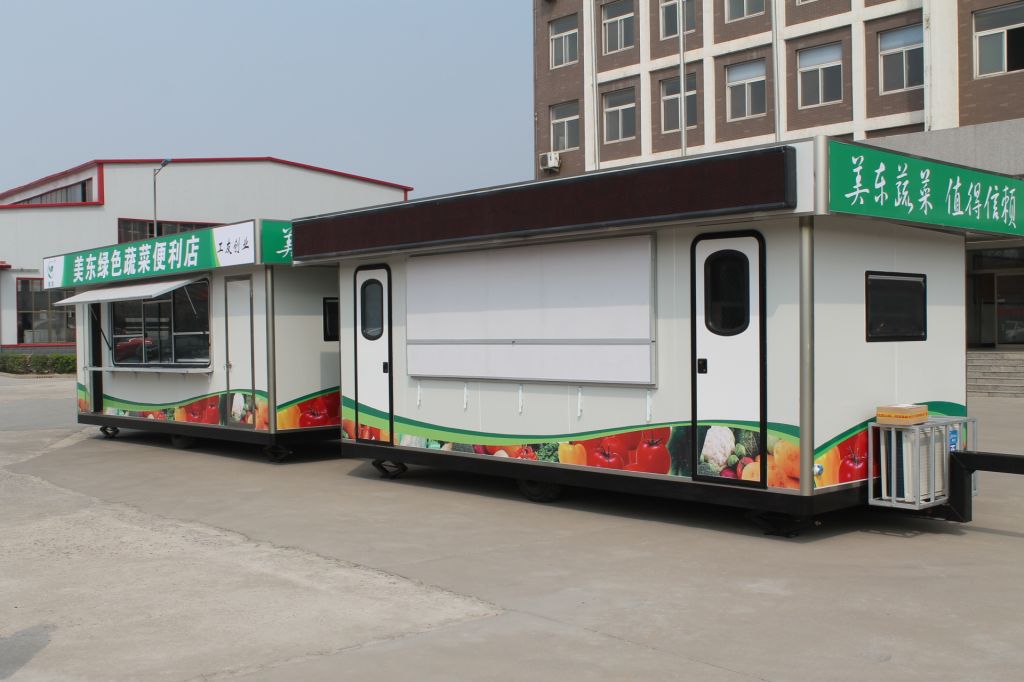 fast food mobile kitchen trailer food cart trailer with low price
