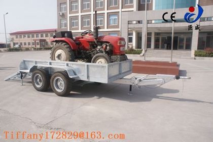 5T car trailer used for car carrier semi trailer car hauler trailer with low price