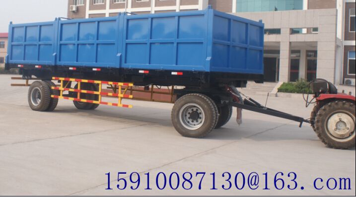 7CX-20T four wheels truck trailer tipping used truck trailer price with CE