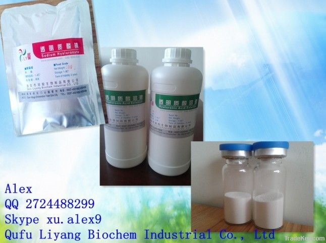 Hyaluronic acid, hyaluronan, sodium hyaluronate