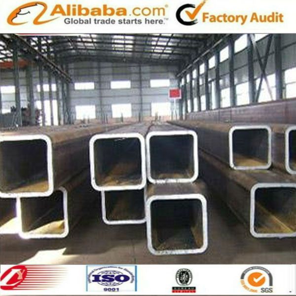 ERW square welded steel pipe for construction material