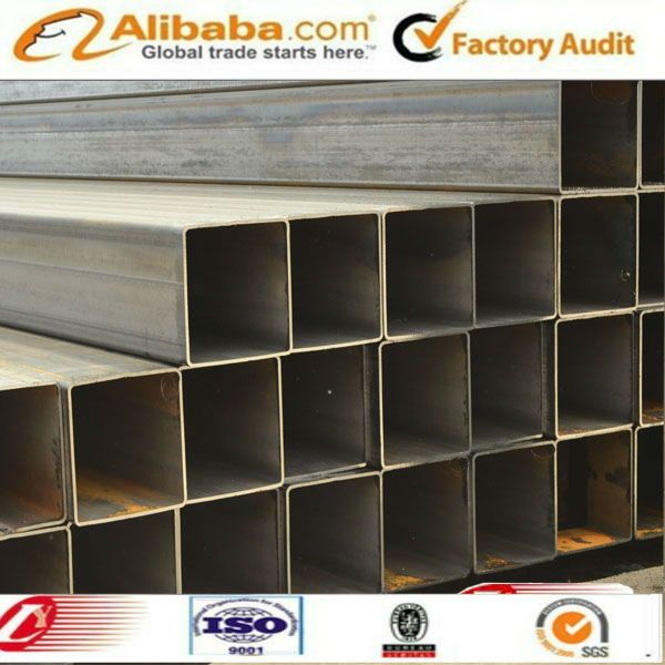 ERW square welded steel tube for construction material
