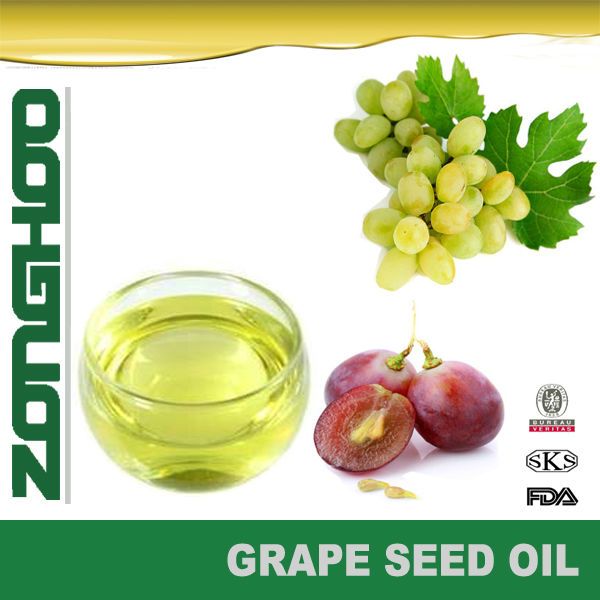 healthy nutritional grape seed oil for skin care and cooking