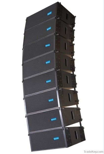 MIDO 208 Two-way line array speaker system, Dual 8'' stage box