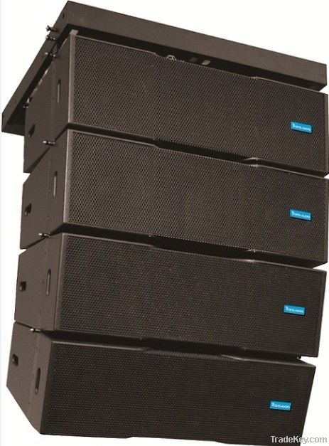 MIDO 212 Three Way Line Array Speaker System, Dual 12'' Stage Box