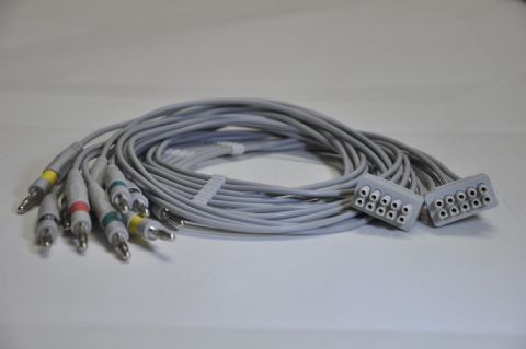 GE EKG cable with 10 leads