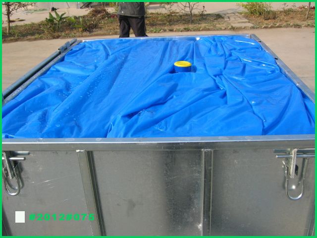 Metal Folding Bulk intermediate container 