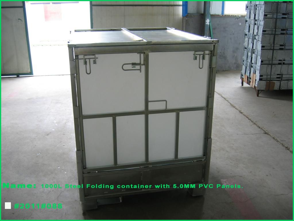 Metal Folding Bulk intermediate container 