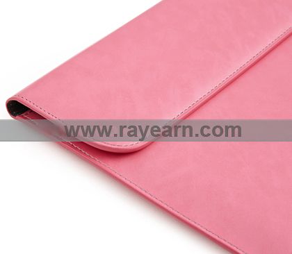 Macbook Air 13/Pro 13 inch Leather Sleeve (Pink) for Apple Macbook 13 inch