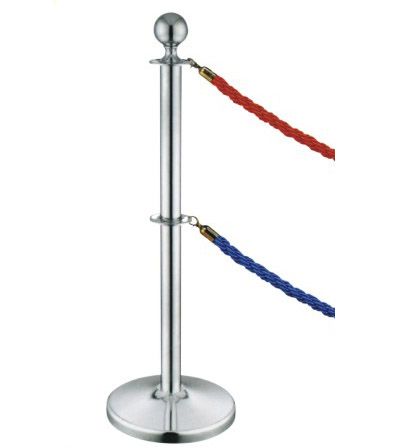 Double Line Hanging Rope Stanchion