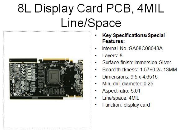 8 layers PCB