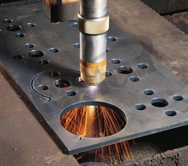 CNC plasma cutting machine metal for steel copper NC control