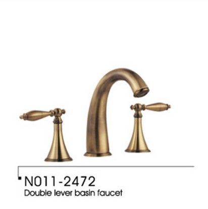 Double Lever Basin Faucet (NO11-2472)
