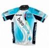 sublimated bike cycling jersey with 100%polyester