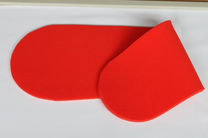 Model NO: SIP-HS-10  Silicone Foam RED