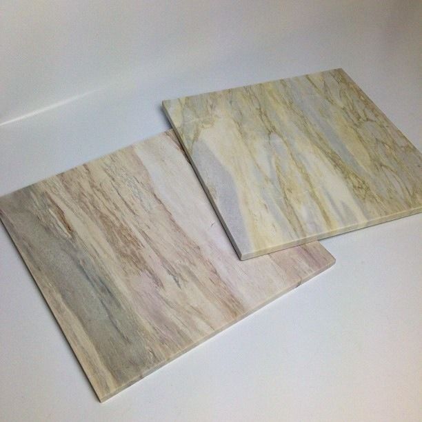 Green Wooden Marble Slabs