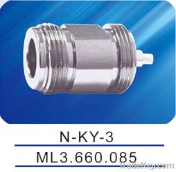 N female connector , screw type, N-KY-3