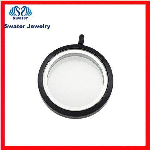 2013 hot sale round stainless steel locket floating wholesale glass locket