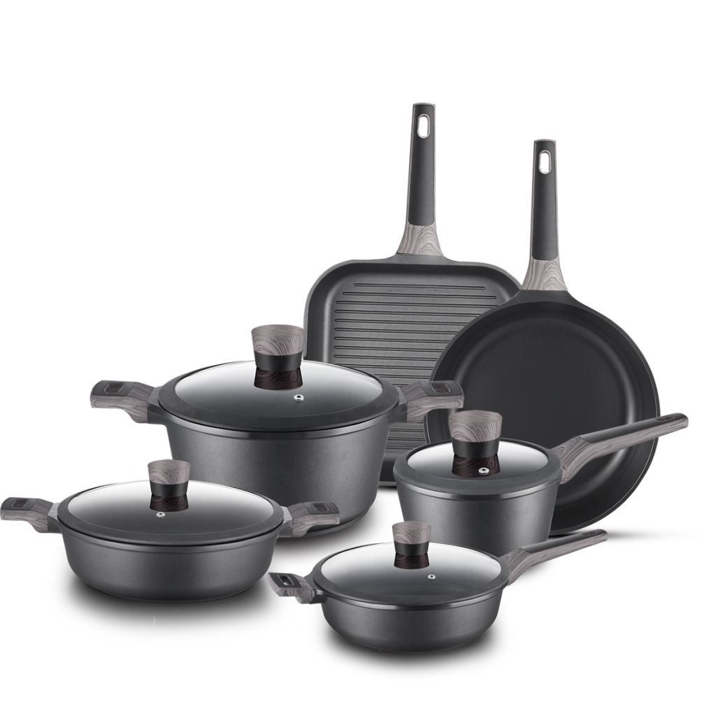 Die-Cast Aluminum Cookware Set