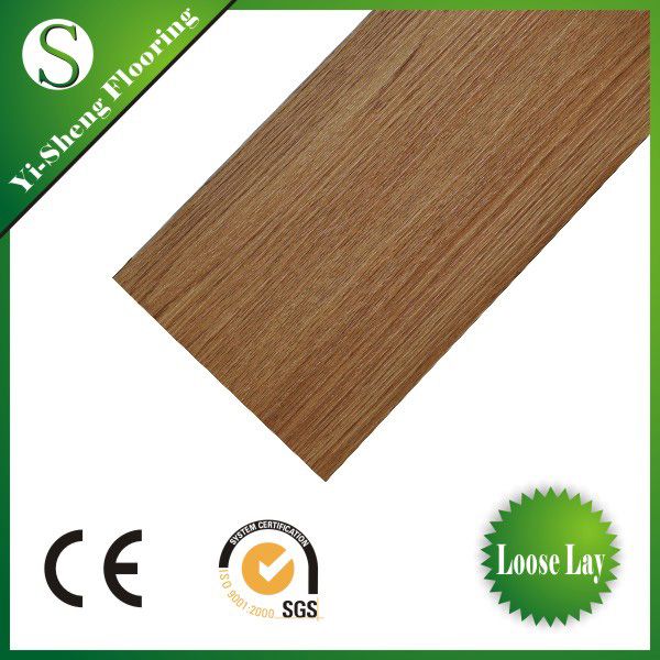 2013 modern 7.25"*48" hot sale eco-friendly pvc vinyl flooring planks