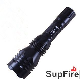 Supfire Rechargeable Tactical High Power LED Flashlight