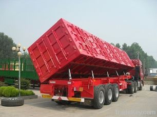 Sell CHINA SINOTRUCK SIDE DUMPER TRUCK TRAILER Pakistan/Malaysia/Indonesia/Uganda