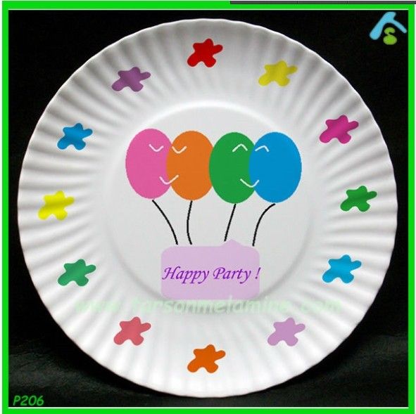 10inch melamine party plate 