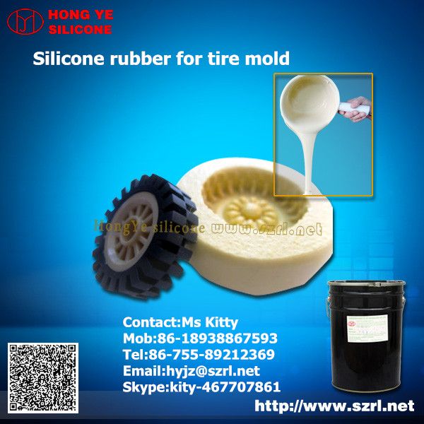 silicone rubber for tire mold making 