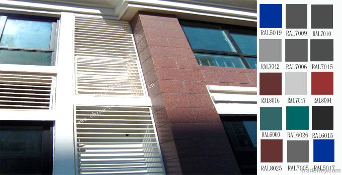 ew-type Decorative Exterior Air Conditioner Grille/Shutter/Louver(BSSH