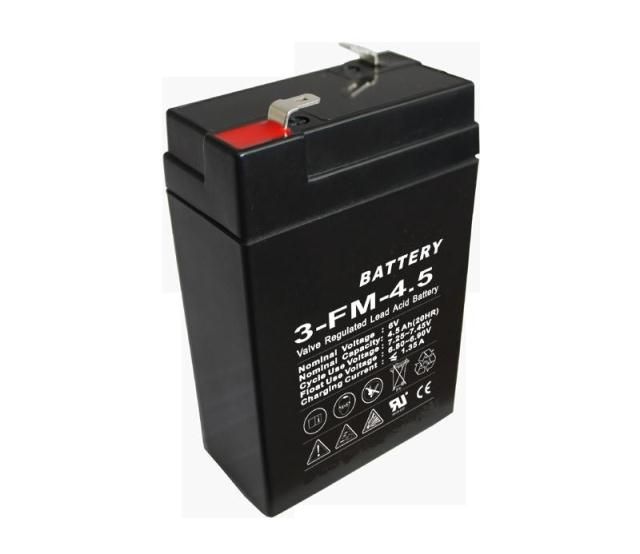 6v4.5ah lead acid battery