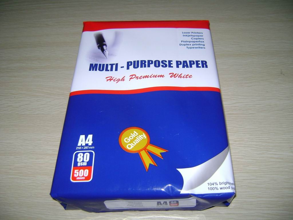 A4 copy paper  80g white   lowest price